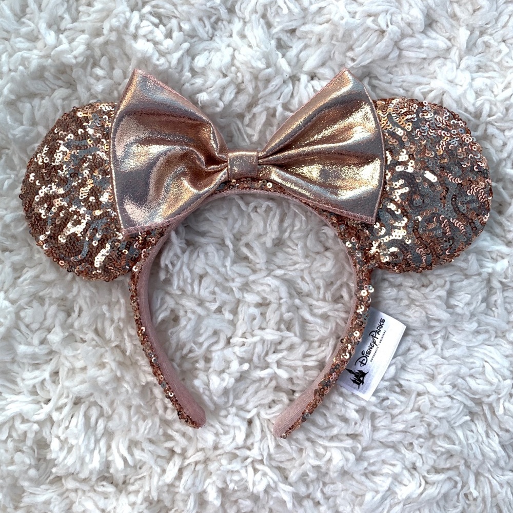 Rose Gold Minnie Ears